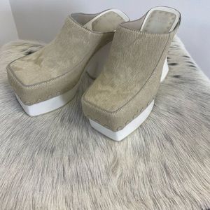 UGG x ECKHAUS LATTA Bone 'Boogie Platform